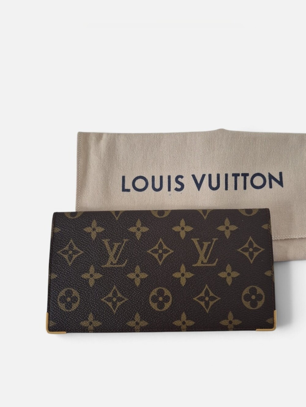 Louis Vuitton Monogram Checkbook Wallet